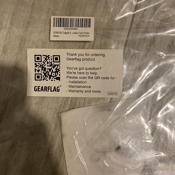 Gearflag tailgate bike frame straps - Picture 4 of 4